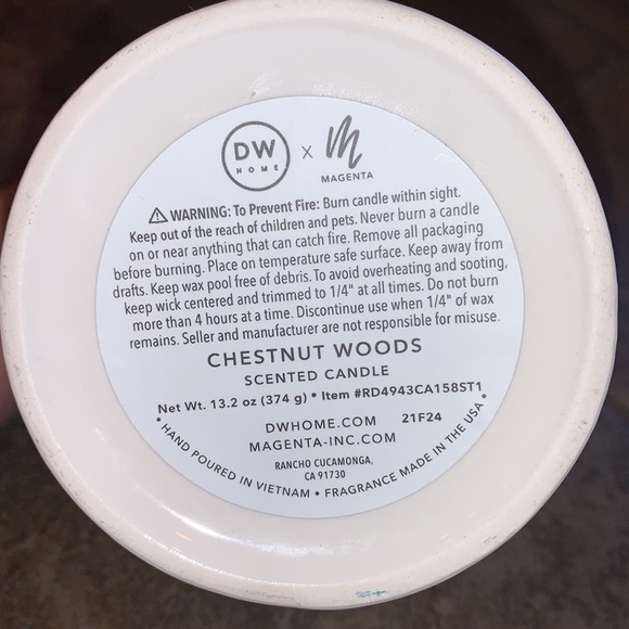 Rae Dunn “Boo” Gnome Candle - Picture 4 of 4